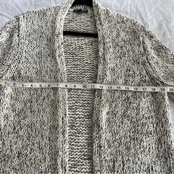 Eileen Fisher Peruvian Organic Cotton Alpaca Open Front Kimono Cardigan Sm EUC - Picture 13 of 16